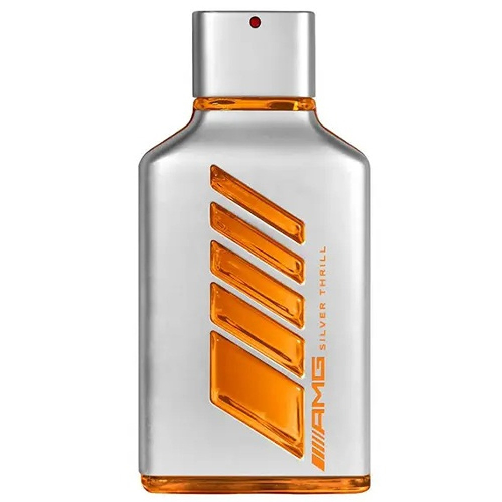 Mercedes Benz Amg Silver Thrill For Men Eau De Parfum Refillable, 100 Ml