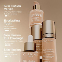 Clarins Skin Illusion Full Coverage Foundation, 100.4N 3