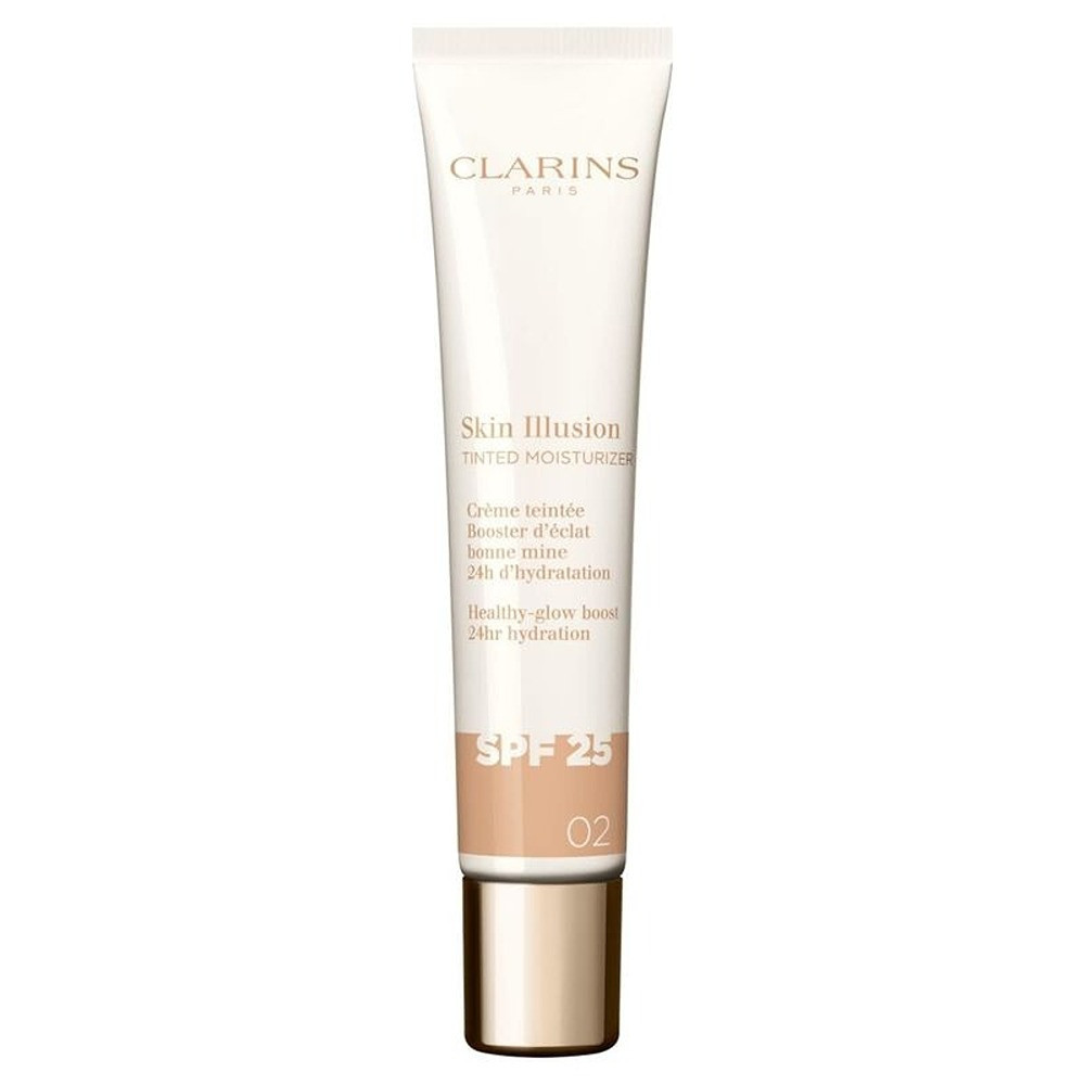 Clarins Skin Illusion Spf 25 Tinted Moisturizers, 02