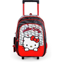 Hello Kitty Sanrio Brightening Your Day Trolley Bag 16 Inch, Multicolour