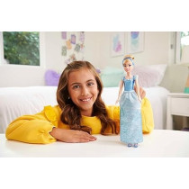 Disney Princess Fashion Doll Cinderella For Girls, Blue
