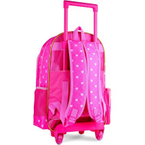 Disney Princess Fearless Dreamer Trolley Bag 18 Inch, Pink