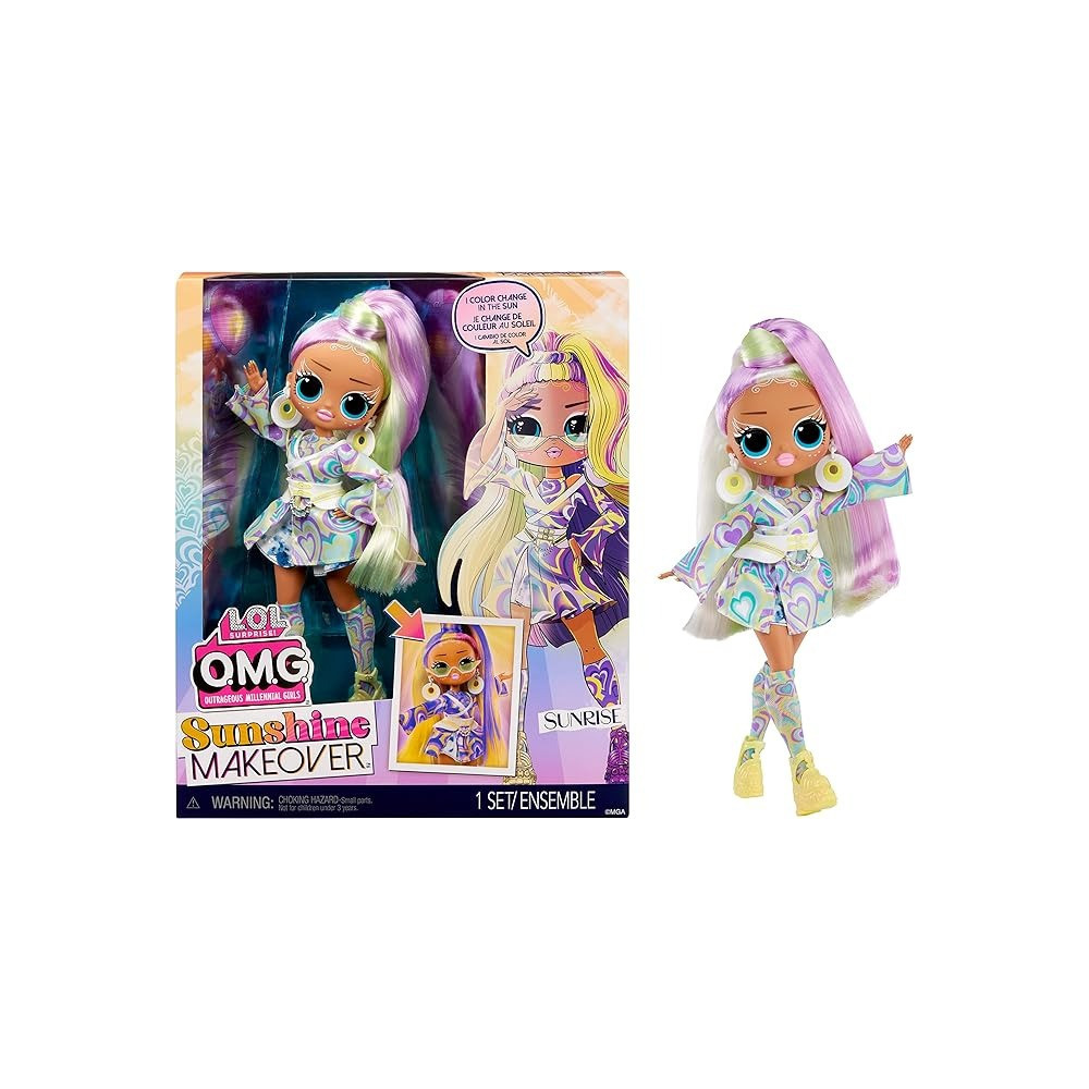 Lol Surprise Omg Sunshine Makeover Fashion Doll Sunrise