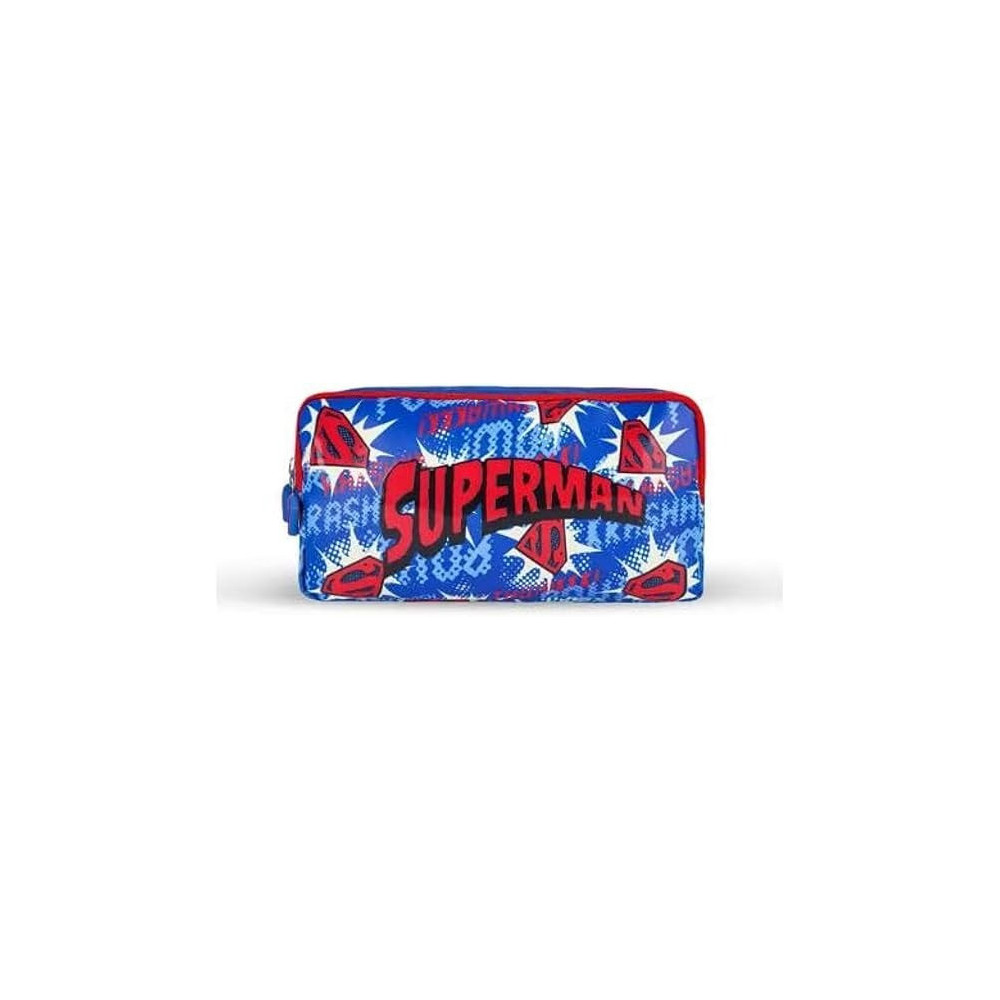 Dc Multiverse Warner Bros Superman Man Of Tomorrow Pencil Case 2 Compartment