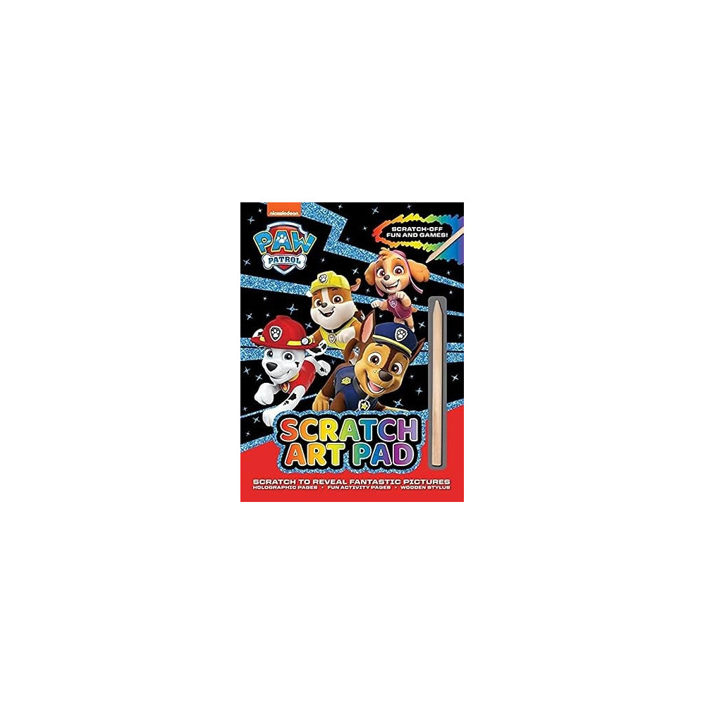 Paw Patrol Alligator Scratch Art Pad Paperback Big Book