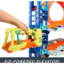 Hot Wheels City Ultimate Garage Playset With 2 Die-Cast Cars