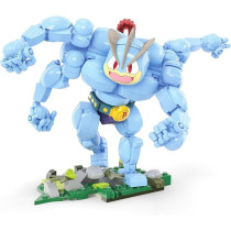 Pokemon Machamp Building Toy Kit, 401 Pieces With 1 Poseable Figure For Kids