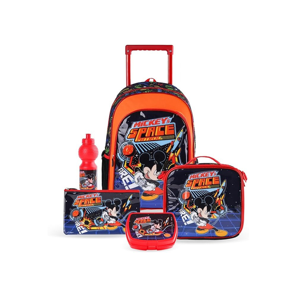 Disney Mickey Mouse Space Patrol 5-In-1 School Set, 18Inch