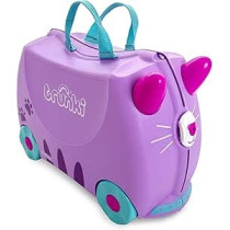 Trunki Cassie The Cat Purple Suitcase For Kids