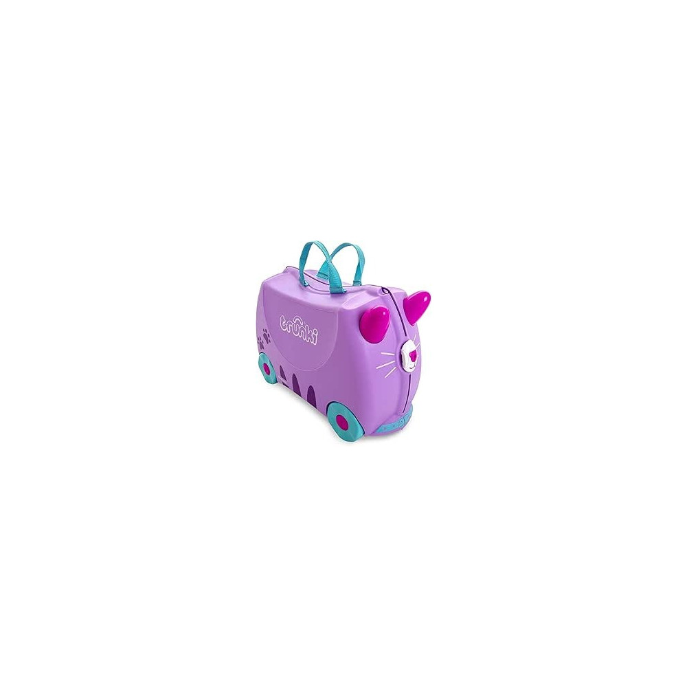 Trunki Cassie The Cat Purple Suitcase For Kids