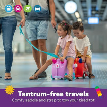 Trunki Cassie The Cat Purple Suitcase For Kids