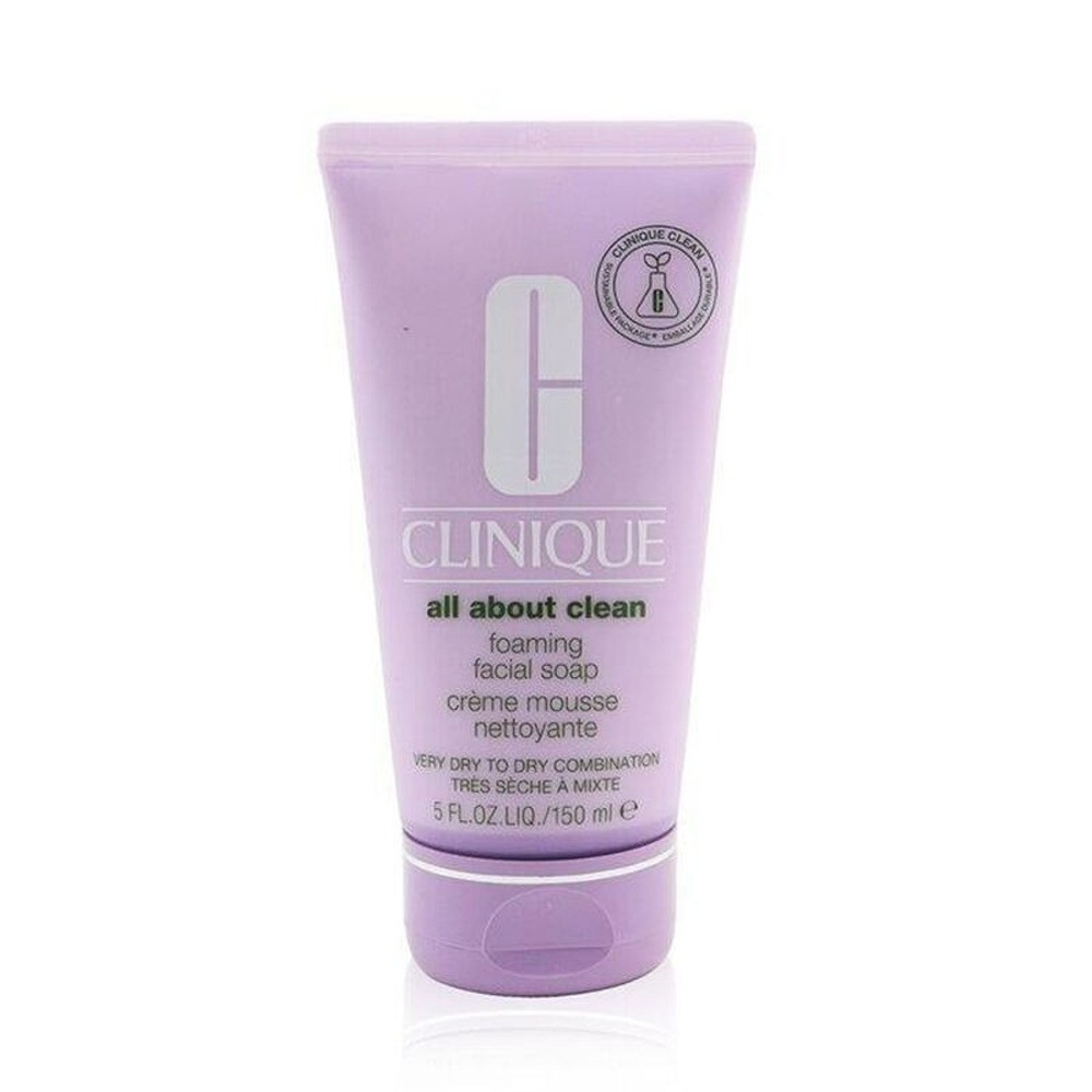 Clinique All About Clean Foaming Facial Soap 150ml Face Wash & Cleanser