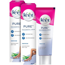 Pack Of 2 Silk And Fresh Hair Removal Cream 2x 100g 