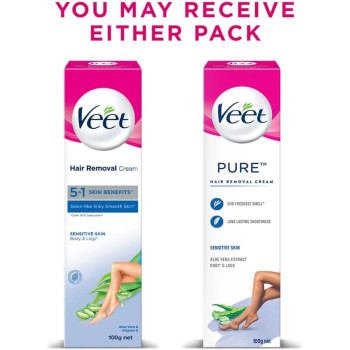 Pack Of 2 Silk And Fresh Hair Removal Cream 2x 100g 