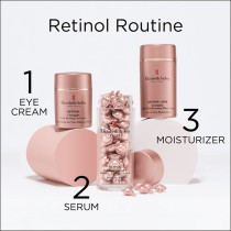 Elizabeth Arden Retinol + Hpr Ceramide Capsules Rapid Skin Renewing Serum Face Serum, 60 Pieces