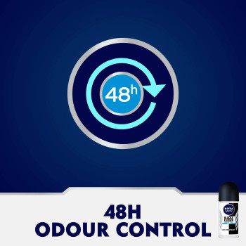 Men Black And White Invisible Original Antiperspirant For Men RollOn 50ml 