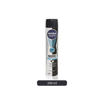 Men Black And White Invisible Fresh Antiperspirant For Men Spray 200ml