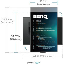 BenQ 28.2 Inch 4K Programming Monitor With 3:2 Special Ratio, Black