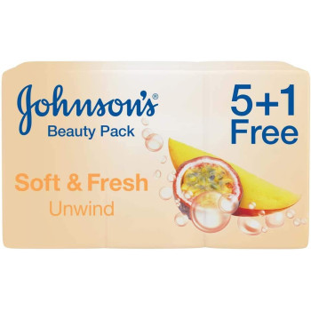 Soft And Fresh Unwind Bath Soa 125g Pack of 6 