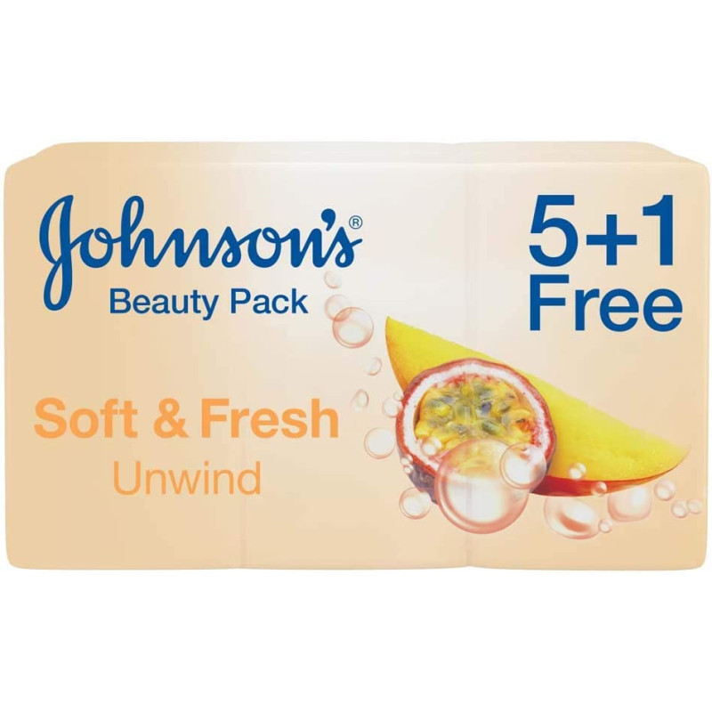 Soft And Fresh Unwind Bath Soa 125g Pack of 6