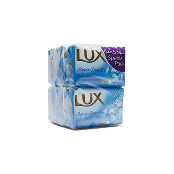 Pack Of 6 Aqua Sparkle Soap Bar 120x6g 