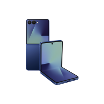 Samsung Galaxy Z Flip7 256 GB, 12 GB RAM, Blue Shadow AI Smartphone Middle East Version 1 Year Samsung Warranty