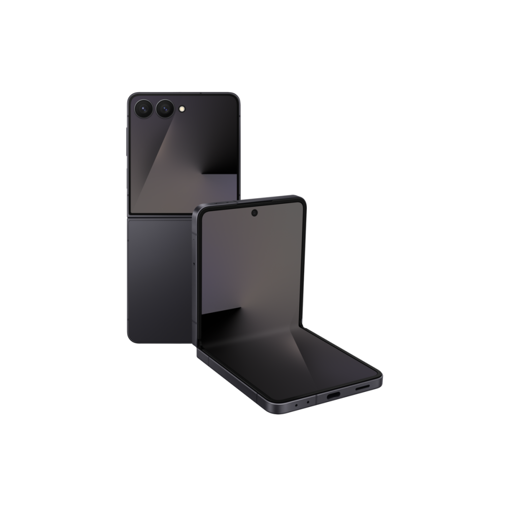 Samsung Galaxy Z Flip7 512 GB, 12 GB RAM, Jet Black AI Smartphone Middle East Version 1 Year Samsung Warranty