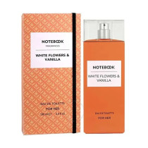 Notebook White Flowers And Vanilla For Women Eau De Toilette, 100 Ml