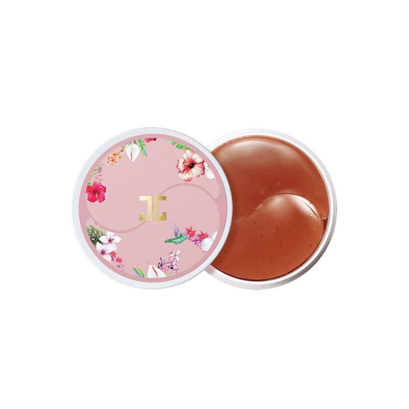 60Piece Roselle Tea Eye Gel Patch Set Brown 