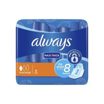 8Piece Maxi Thick Pad Set White