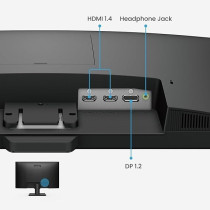 BenQ GW2790 100Hz Gaming Computer Monitor 27 inch FHD 1920x1080p, IPS, Eye-Care Tech, Low Blue Light, Anti-Glare, Adaptive Brightness, Built-in Speakers, DisplayPort, HDMI x 2