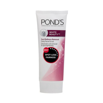 White Beauty Sun Dullness Removal Daily Facial Scrub 100g 