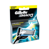2Piece Mach 3 Blades Cassettes 