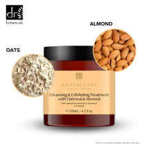 Dr. Botanicals Cleansing And Treatment With Oatmeal And Almond Face Exfoliators