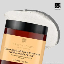 Dr. Botanicals Cleansing And Treatment With Oatmeal And Almond Face Exfoliators