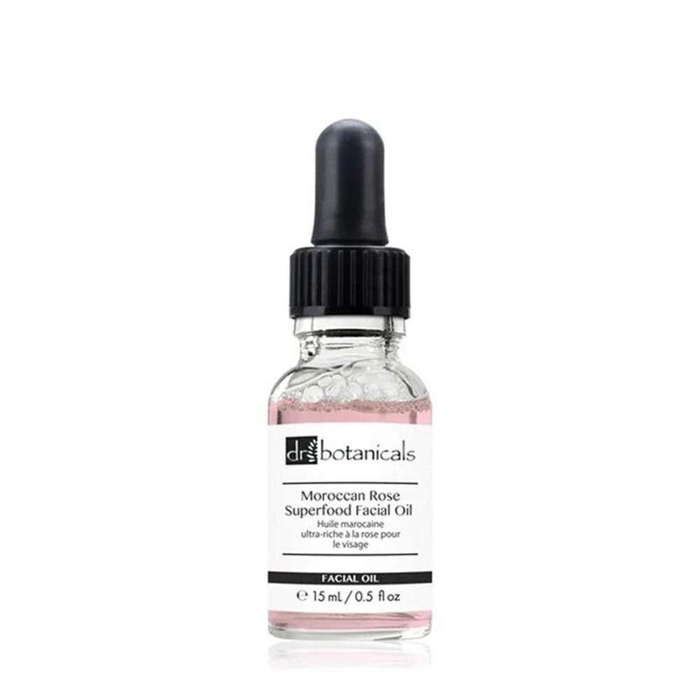 Dr. Botanicals Moroccan Rose Superfood Facial Oil Face Oil, 0.5Oz
