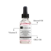 Dr. Botanicals Moroccan Rose Superfood Facial Oil Face Oil, 0.5Oz