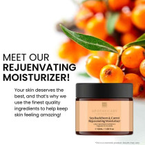 Dr. Botanicals Sea Buckthorn Carrot Rejuvenating Moisturiser Face Moisturizers