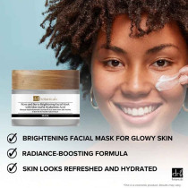 Dr. Botanicals Rose And Berry Brightening Facial Mask With Aloe Leaf And Hyaluronic Acid Facial Mask