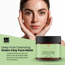 Dr. Botanicals Deep Pore Cleansing Green Clay Face Mask Facial Mask