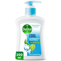 Cool AntiBacterial Liquid Hand Wash 200ml Mint And Bergamont