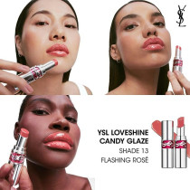 Yves Saint Laurent Loveshine Candy Glaze Lipstick, 13 Flashing Rose