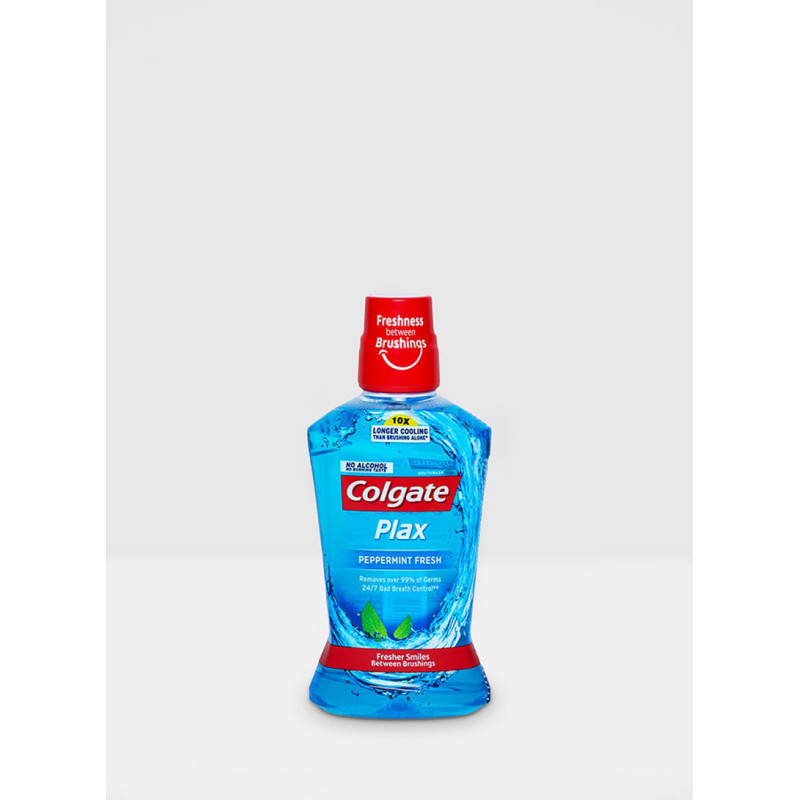 Plax Peppermint Fresh Mouthwash 500ml