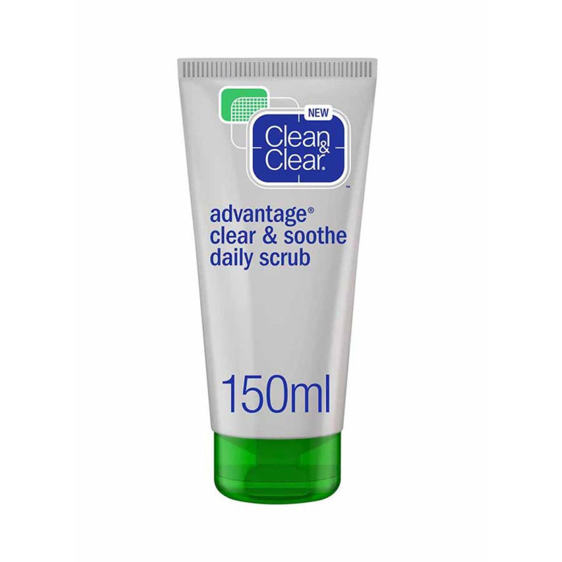 Advantage Clear And Soothe Daily Scrub White 150ml