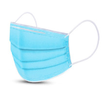 5Piece Disposable Safety Mask With Elastic Earloop