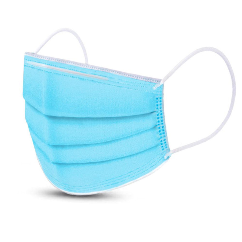 5Piece Disposable Safety Mask With Elastic Earloop