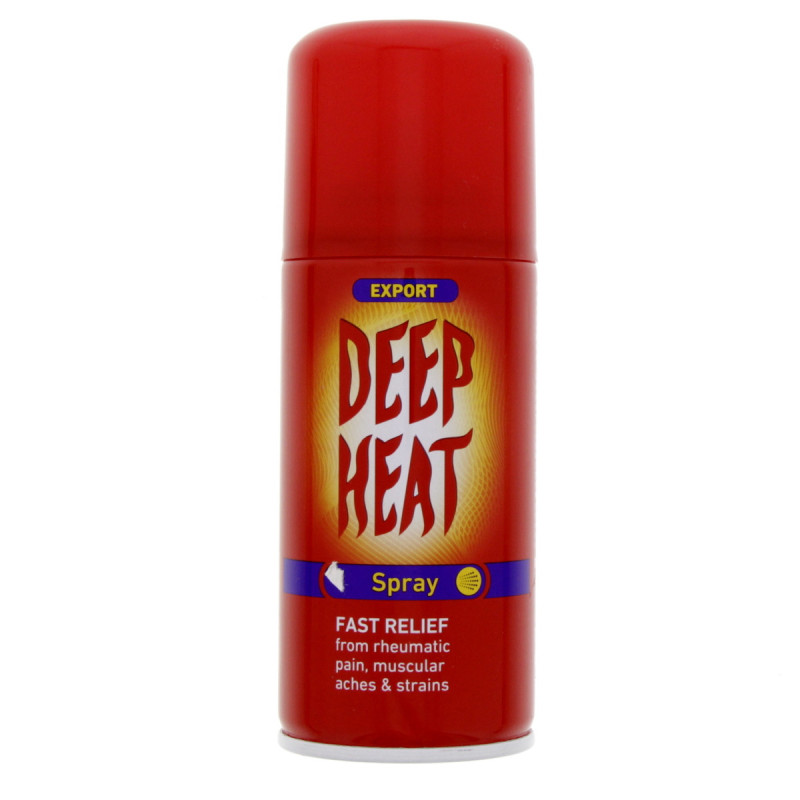 Deep Heat Muscular Aches And Strains Fast Relief Spray
