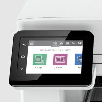 HP LaserJet Pro MFP 4103FDN Printer 2Z628A, White