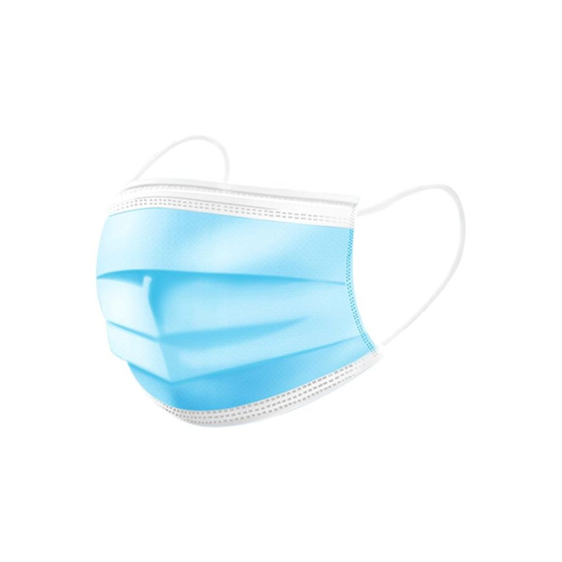 50Piece Disposable Face Mask with Elastic Ear Loop Set