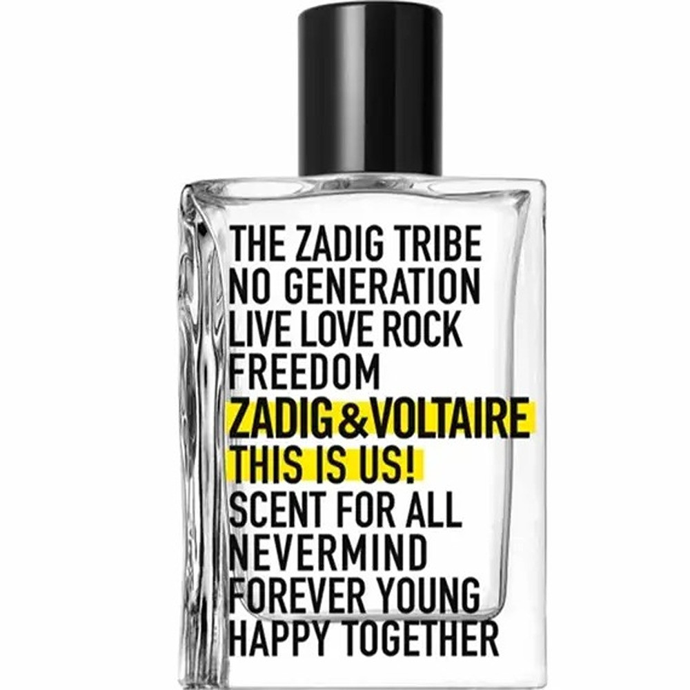 Zadig & Voltaire This Is Us L'Eau For All For Unisex Eau De Toilette, 50 Ml